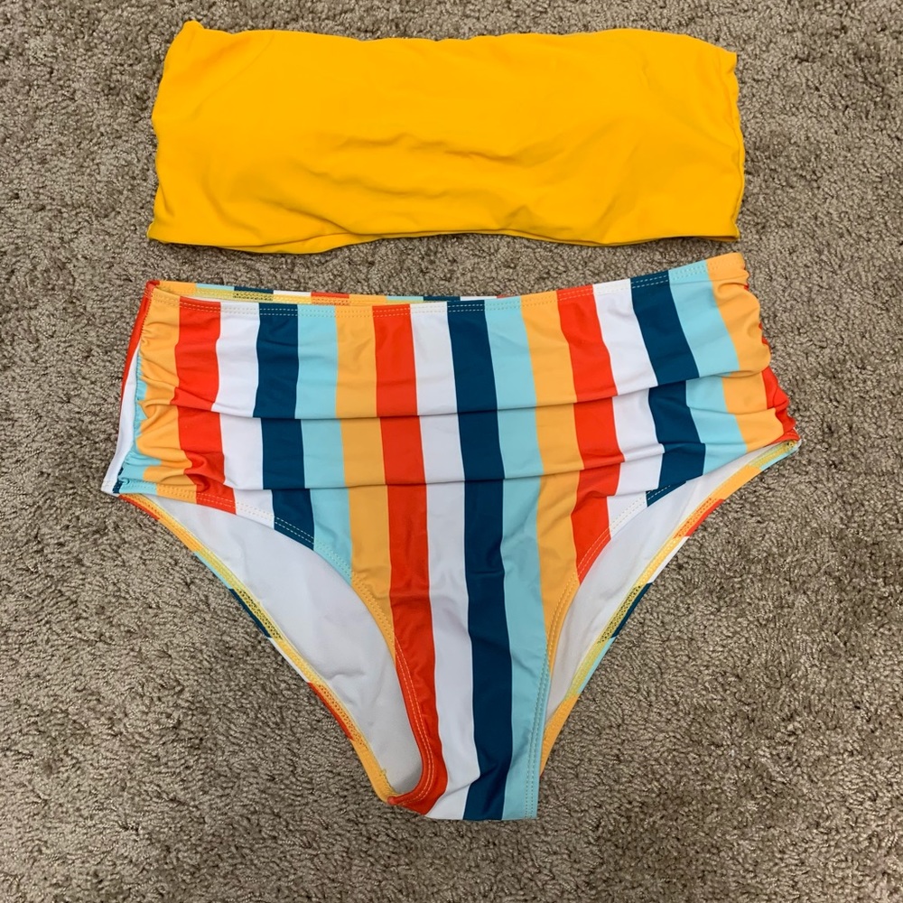 Shein high waisted bikini